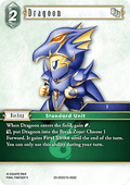 [OP29-055] Final Fantasy Trading Card Game: Dragoon (15-058) Common Single Card (Blissful Eternity) - English Final Fantasy Trading Card Game single card