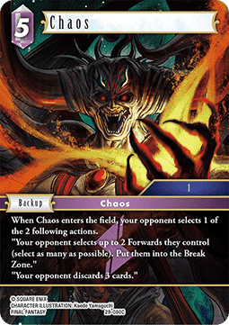 [OP29-080] Final Fantasy Trading Card Game: Chaos (29-080) Common Single Card (Blissful Eternity) - English Final Fantasy Trading Card Game single card