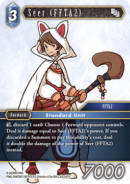 [OP29-107] Final Fantasy Trading Card Game: Seer (FFTA2) (29-107) Common Single Card (Blissful Eternity) - English Final Fantasy Trading Card Game single card