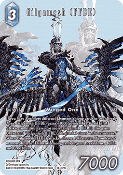 [OP29-14-023] Final Fantasy Trading Card Game: Gilgamesh (FFBE) (14-023) Legend Single Card (Blissful Eternity) - English Final Fantasy Trading Card Game single card