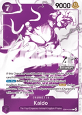 [UP-EB04-030] One Piece Card Game: Kaido Rare Single Card (Unnumbered Promos) - English One Piece Card Game single card