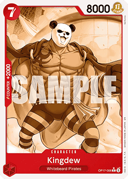 [OP17-006] One Piece Card Game: Kingdew Alternate Art Single Card (The World’s Strongest Warriors) - English One Piece Card Game single card