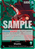 [OP17-020] One Piece Card Game: Shanks Leader Single Card (The World’s Strongest Warriors) - English One Piece Card Game single card