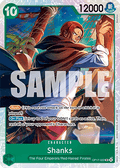 [OP17-022] One Piece Card Game: Shanks Super Rare Single Card (The World’s Strongest Warriors) - English One Piece Card Game single card