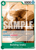 [OP17-025] One Piece Card Game: Building Snake Alternate Art Single Card (The World’s Strongest Warriors) - English One Piece Card Game single card