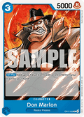 [OP17-052] One Piece Card Game: Don Marlon Common Single Card (The World’s Strongest Warriors) - English One Piece Card Game single card