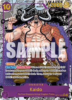 [OP17-062] One Piece Card Game: Kaido Manga Rare Single Card (The World’s Strongest Warriors) - English One Piece Card Game single card