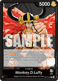 [OP17-079] One Piece Card Game: Monkey.D.Luffy Leader Single Card (The World’s Strongest Warriors) - English One Piece Card Game single card