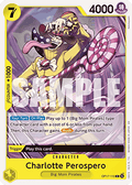 [OP17-110] One Piece Card Game: Charlotte Perospero Common Single Card (The World’s Strongest Warriors) - English One Piece Card Game single card