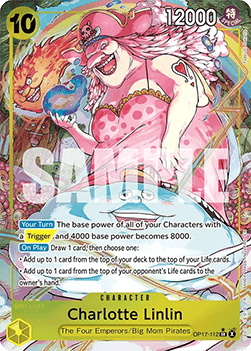[OP17-112] One Piece Card Game: Charlotte Linlin Alternate Art Single Card (The World’s Strongest Warriors) - English One Piece Card Game single card