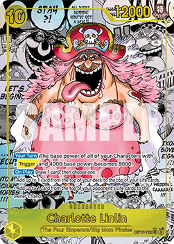 [OP17-112] One Piece Card Game: Charlotte Linlin Manga Rare Single Card (The World’s Strongest Warriors) - English One Piece Card Game single card