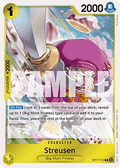 [OP17-113] One Piece Card Game: Streusen Rare Single Card (The World’s Strongest Warriors) - English One Piece Card Game single card