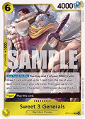 [OP17-114] One Piece Card Game: Sweet 3 Generals Rare Single Card (The World’s Strongest Warriors) - English One Piece Card Game single card