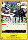 [OP17-117] One Piece Card Game: Maser Saber Common Single Card (The World’s Strongest Warriors) - English One Piece Card Game single card