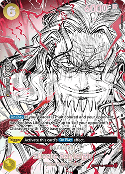 [OP17-OP14-108] One Piece Card Game: Silvers Rayleigh Special Rare Single Card (The World’s Strongest Warriors) - English One Piece Card Game single card