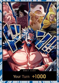 [OP17] One Piece Card Game: Don!! (OP17 Rocks Pirates) Single Card (The World’s Strongest Warriors (DON!!)) - English One Piece Card Game single card