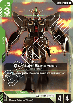 Gundam Sandrock (GD01-028)