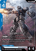 Gundam Card Game Gundam NT-1 GD03-001 Legendary Rare single card – Steel Requiem