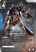 Gundam Card Game Gundam NT-1 GD03-001 Legendary Rare + single card – Steel Requiem