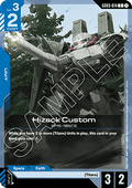 Gundam Card Game Hizack Custom GD03-014 Common single card – Steel Requiem