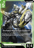 Gundam Card Game Gundam Sandrock Custom GD03-025 Uncommon single card – Steel Requiem