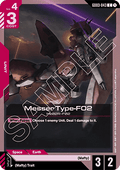 Gundam Card Game Messer Type-F02 GD03-043 Common single card – Steel Requiem