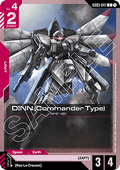 Gundam Card Game DINN (Commander Type) GD03-047 Common single card – Steel Requiem