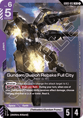 Gundam Card Game Gundam Gusion Rebake Full City GD03-053 Rare single card – Steel Requiem