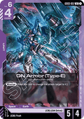 Gundam Card Game GN Armor (Type-E) GD03-057 Uncommon single card – Steel Requiem