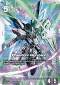 Gundam Card Game Freedom Gundam GD03-070 Legendary Rare + single card – Steel Requiem