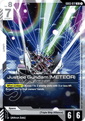 Gundam Card Game Justice Gundam (METEOR) GD03-077 Uncommon single card – Steel Requiem