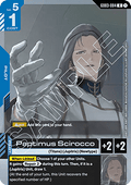 Gundam Card Game Paptimus Scirocco GD03-084 Rare single card – Steel Requiem