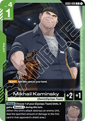 Gundam Card Game Mikhail Kaminsky GD03-090 Common single card – Steel Requiem