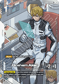 Gundam Card Game Graham Aker GD03-098 Rare + single card – Steel Requiem
