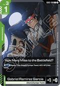 Gundam Card Game How Many Miles to the Battlefield? GD03-108 Common single card – Steel Requiem