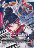 Gundam Card Game Improved Technique GD03-109 Rare + single card – Steel Requiem