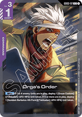 Gundam Card Game Orga's Order GD03-117 Common single card – Steel Requiem