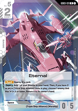 Gundam Card Game Eternal GD03-131 Rare single card – Steel Requiem
