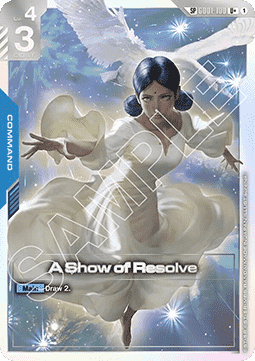 Gundam Card Game A Show of Resolve GD03-GD01-100 Special Rare single card – Steel Requiem