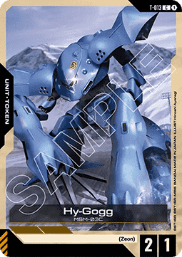 Gundam Card Game Hy-Gogg GD03-T-013 Token single card – Steel Requiem