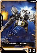 Gundam Card Game Graze Custom GD03-T-016 Token single card – Steel Requiem