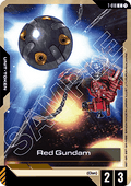 Gundam Card Game Red Gundam GD03-T-018 Token single card – Steel Requiem