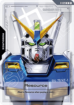 Gundam Card Game Resource GD03-R-020 Resource single card – Steel Requiem