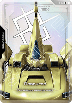 Gundam Card Game Resource GD03-R-021 Resource + single card – Steel Requiem