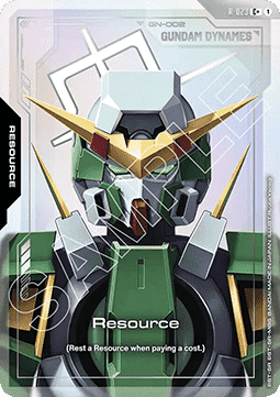 Gundam Card Game Resource GD03-R-023 Resource + single card – Steel Requiem