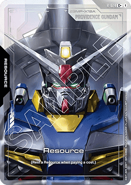 Gundam Card Game Resource GD03-R-024 Resource + single card – Steel Requiem