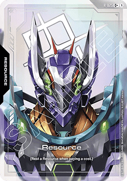 Gundam Card Game Resource GD03-R-025 Resource + single card – Steel Requiem