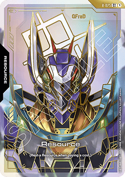 Gundam Card Game Resource GD03-R-025 Resource ++ single card – Steel Requiem