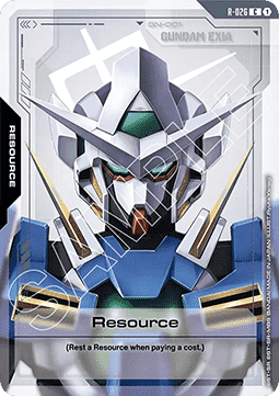 Gundam Card Game Resource GD03-R-026 Resource single card – Steel Requiem