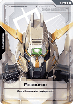 Gundam Card Game Resource GD03-R-027 Resource single card – Steel Requiem